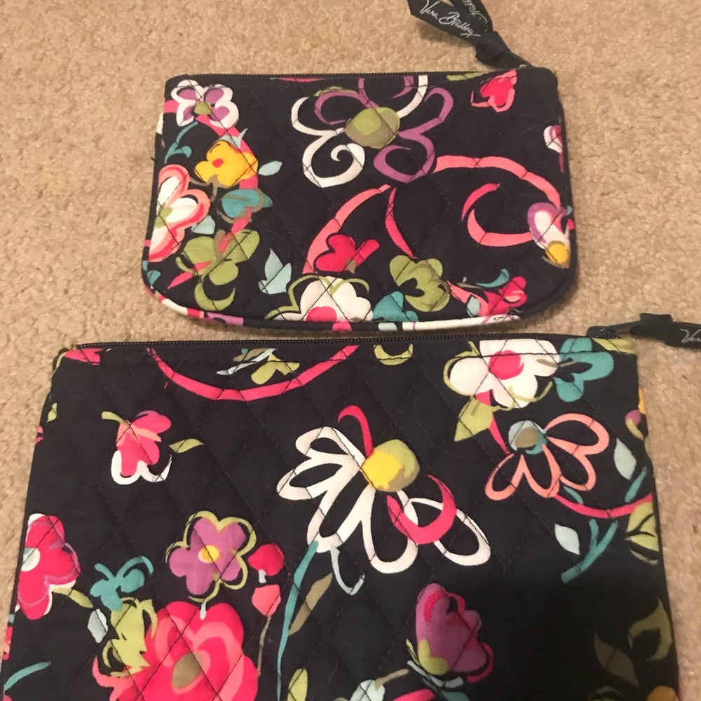2pc makeup bag set